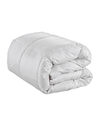 Quilted Duvet, White, front view