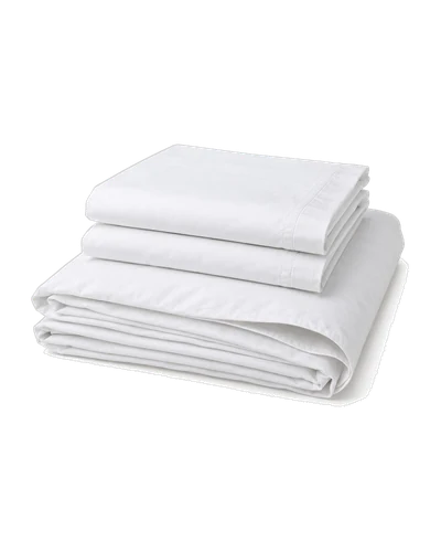 Duvet Cover Set, White, front view